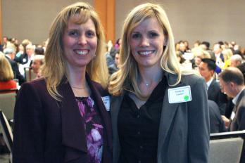 Professor Linda Keller & Kimberly Coulter (2L)