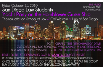 Tri-Law School Yacht Party