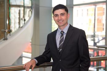 John Anwesen will Intern with Sempra Energy