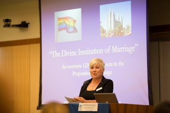 Moderator Lacy J Lodes ‘08