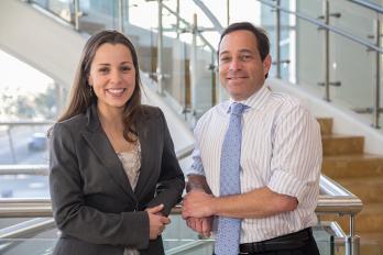 Lauren Hebl (3L) & Steve Berenson