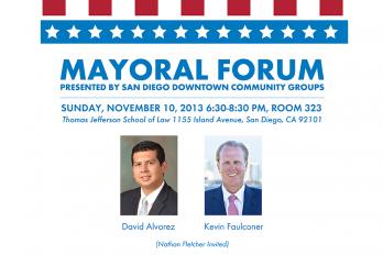 Mayoral Candidates to Face-off Over Downtown Issues 