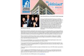 The Advisor February 3 2014 