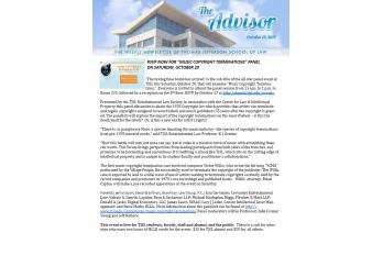 The Advisor - October 15, 2012