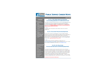 Public Service Newsletter - April 16, 2012
