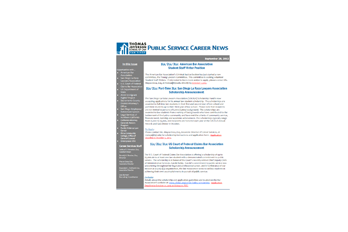 Public Service Newsletter - September 28, 2012