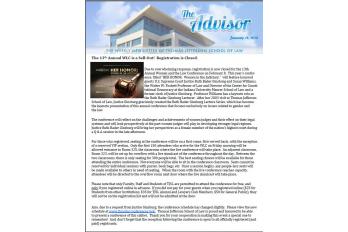 The Advisor - January 18 2013
