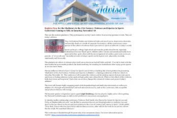 The Advisor - November 5, 2012