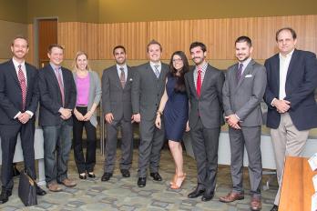 Panelists and Business Law Society Members