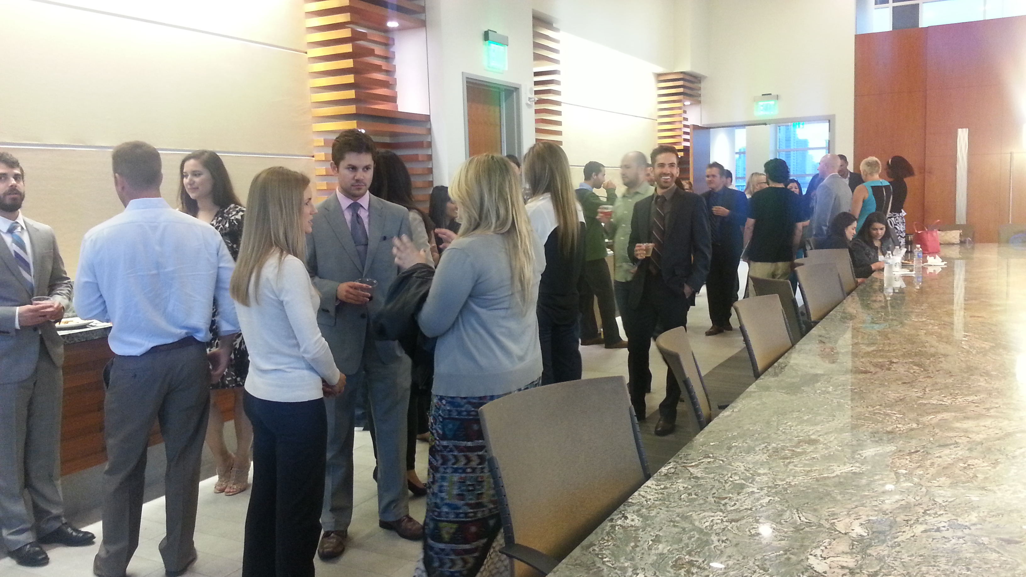 More opportunities to network