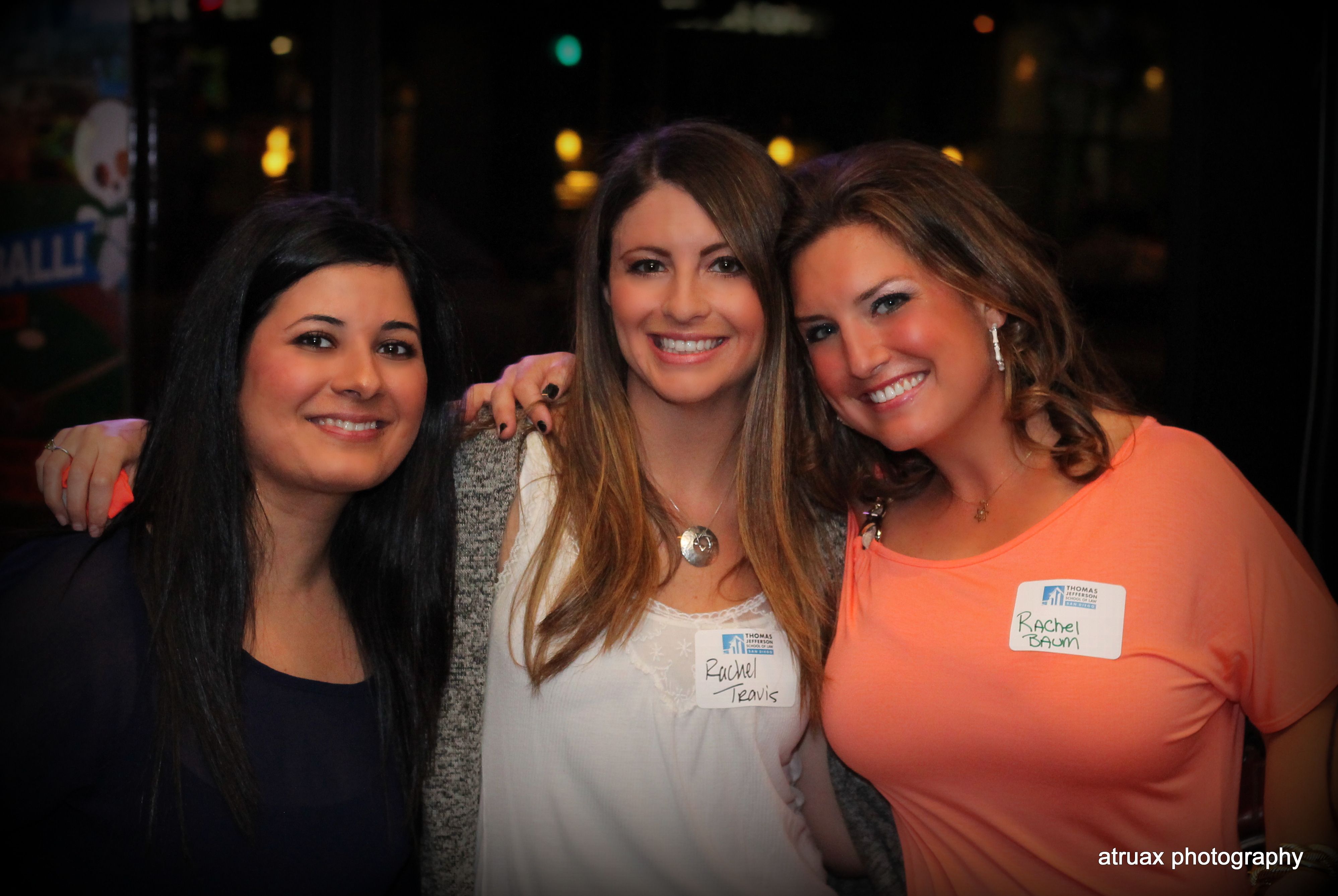 Second Years Marjan Hemmati, Rachel Travis and Rachel Baum Having a Good Time