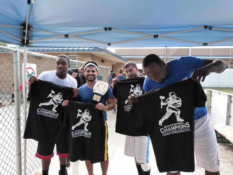 IM Football Winner with T-shirts